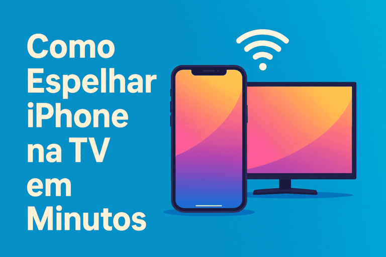 Espelhar iPhone na TV