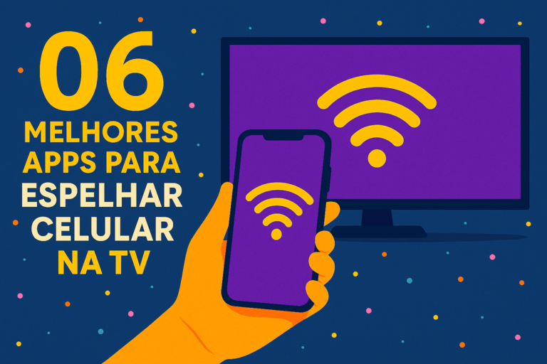 melhores apps para espelhar celular na TV