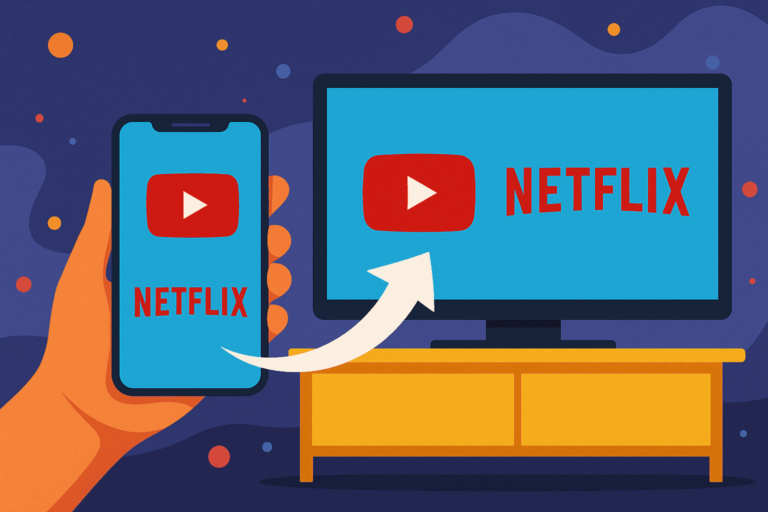 Aprenda como assistir YouTube e Netflix do celular na TV com passos simples. Transforme sua sala em cinema com métodos rápidos e práticos!