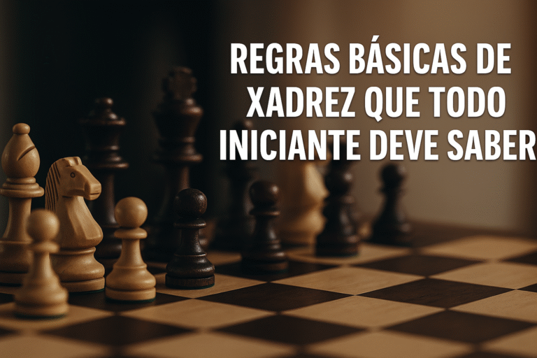 Quais são as regras básicas de xadrez que todo iniciante deve saber?